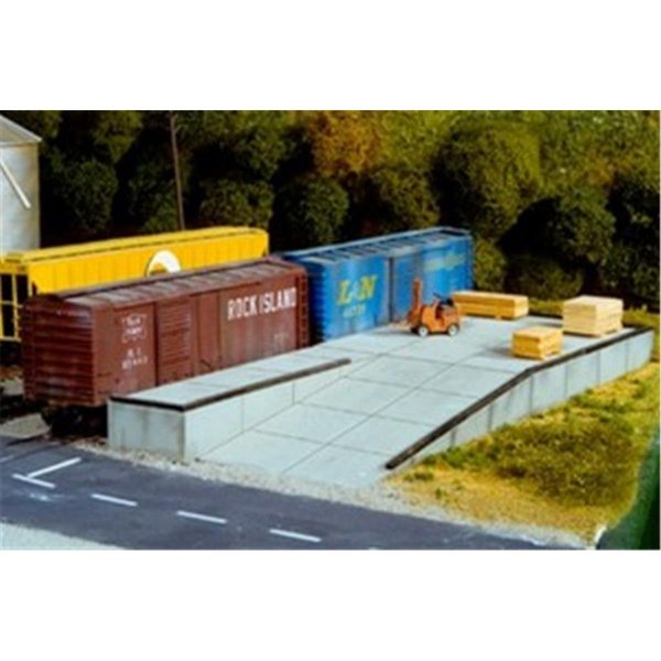 Grizzly Fitness HO Scale Loading Dock &amp; Ramp BE1794867